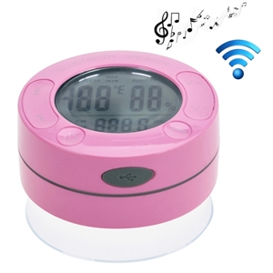BTS-66 Vandtæt Bluetooth Højtaler - Pink